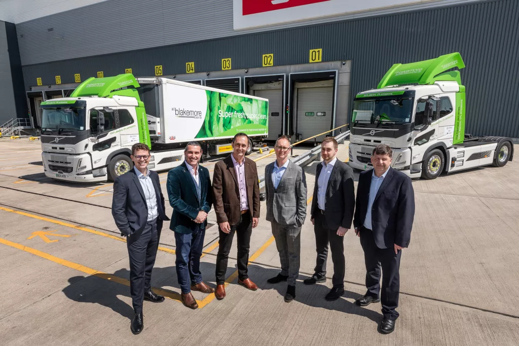 AF Blakemore trucks delivered under Electric Freightway programme