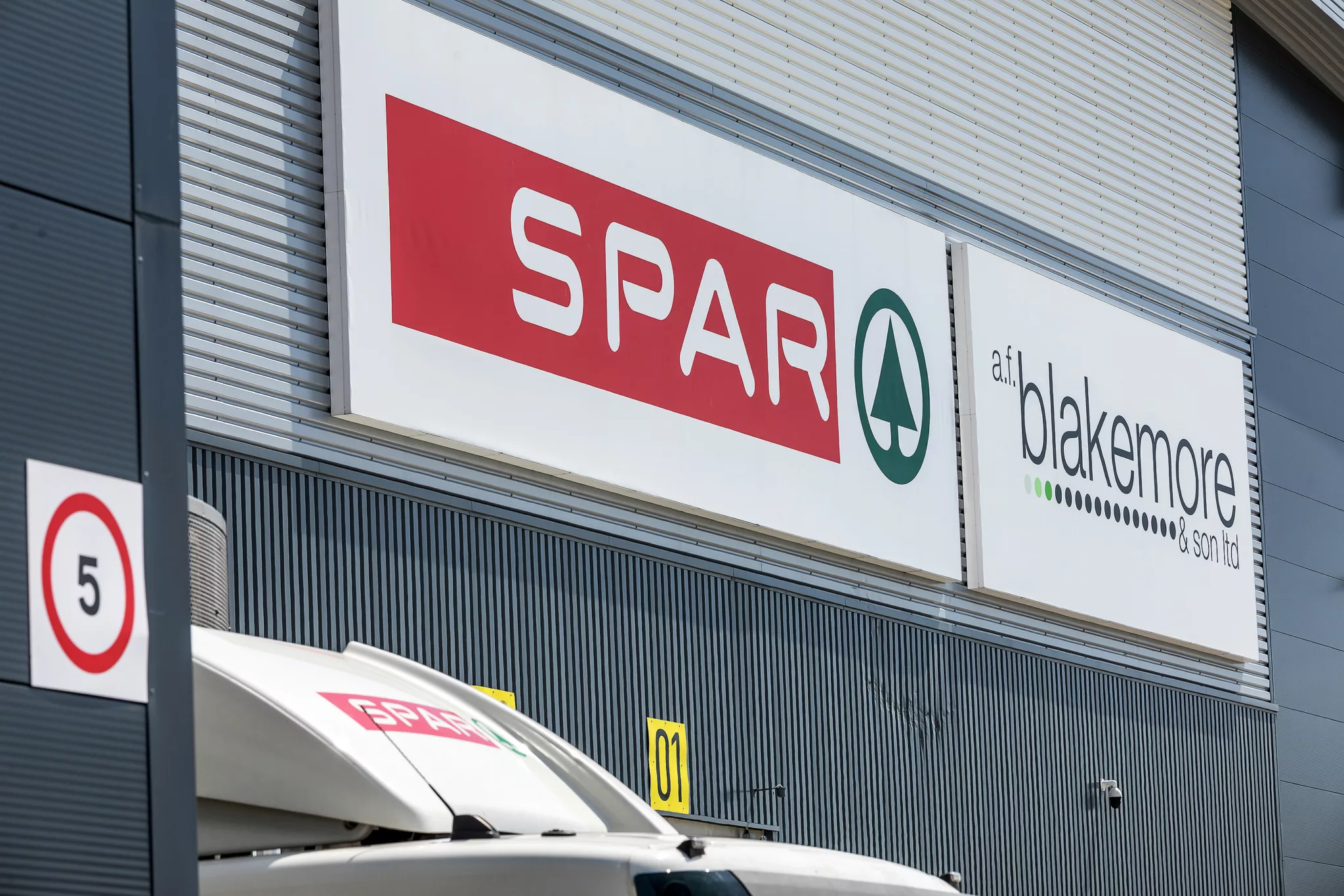 A.F. Blakemore and SPAR logos